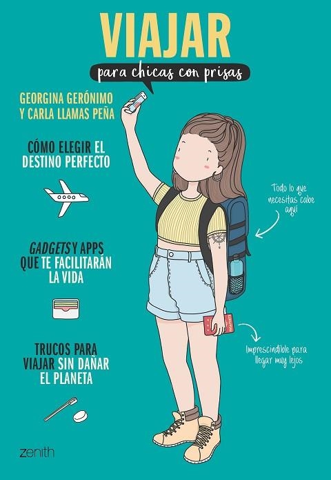 VIAJAR PARA CHICAS CON PRISAS | 9788408208266 | GERÓNIMO,GEORGINA/LLAMAS PEÑA,CARLA | Libreria Geli - Librería Online de Girona - Comprar libros en catalán y castellano