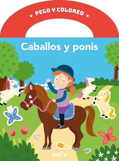 PEGO Y COLOREO-CABALLOS Y PONIS | 9789403212739 | BALLON | Libreria Geli - Librería Online de Girona - Comprar libros en catalán y castellano