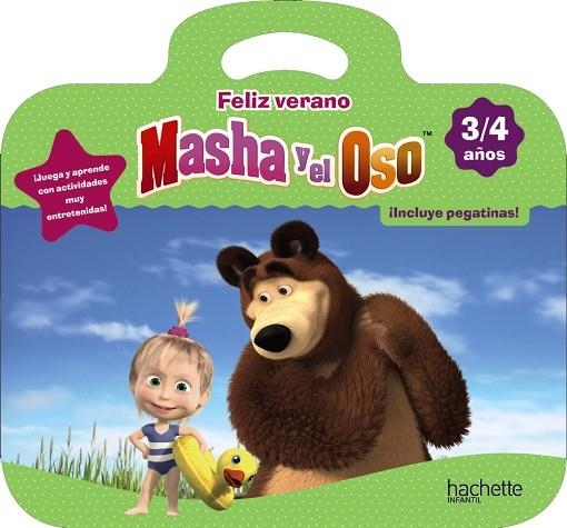 FELIZ VERANO CON MASHA Y EL OSO 3-4 AÑOS | 9788417586287 | GARCÍA CORTIZAS,MARTA | Llibreria Geli - Llibreria Online de Girona - Comprar llibres en català i castellà