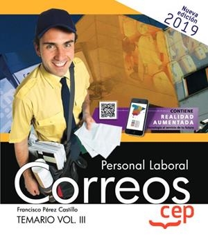 PERSONAL LABORAL CORREOS(TEMARIO-3.NUEVA EDICION 2019) | 9788417923969 | Libreria Geli - Librería Online de Girona - Comprar libros en catalán y castellano