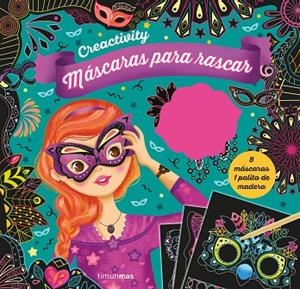 CREACTIVITY.MÁSCARAS PARA RASCAR | 9788408206996 | Libreria Geli - Librería Online de Girona - Comprar libros en catalán y castellano