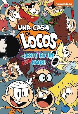 ESTO ES UN GRAN CAOS!(UNA CASA DE LOCOS) | 9788448852986 | NICKELODEON | Libreria Geli - Librería Online de Girona - Comprar libros en catalán y castellano
