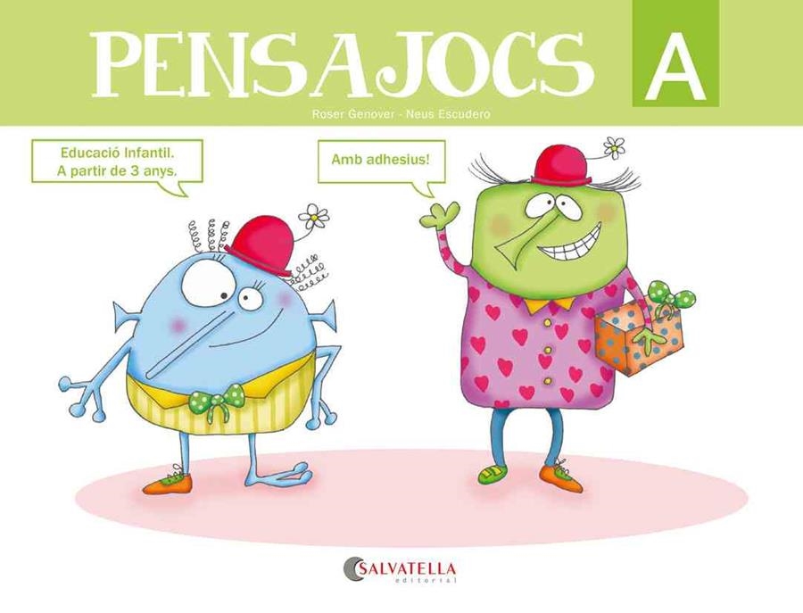 PENSAJOCS A | 9788417841355 | GENOVER HUGUET,ROSER | Llibreria Geli - Llibreria Online de Girona - Comprar llibres en català i castellà