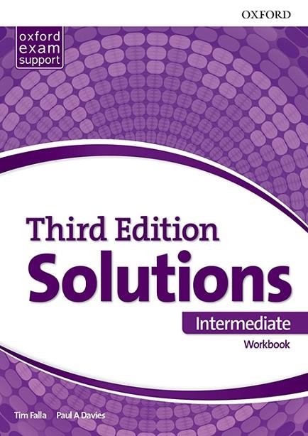 SOLUTIONS INTERMEDIATE(WORKBOOK.3RD EDITION) | 9780194504522 | FALLA,TIM/DAVIES,PAUL A. | Libreria Geli - Librería Online de Girona - Comprar libros en catalán y castellano