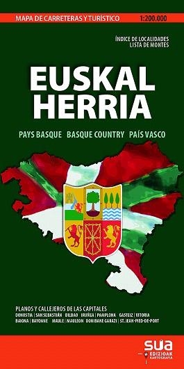 ESUKAL HERRIA.MAPA DE CARRETEWRAS Y TURISTICO. 1:200.000 | 9788482167336 | Libreria Geli - Librería Online de Girona - Comprar libros en catalán y castellano