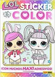 LOL SURPRISE(STICKERS COLOR) | 9788491678519 | Llibreria Geli - Llibreria Online de Girona - Comprar llibres en català i castellà