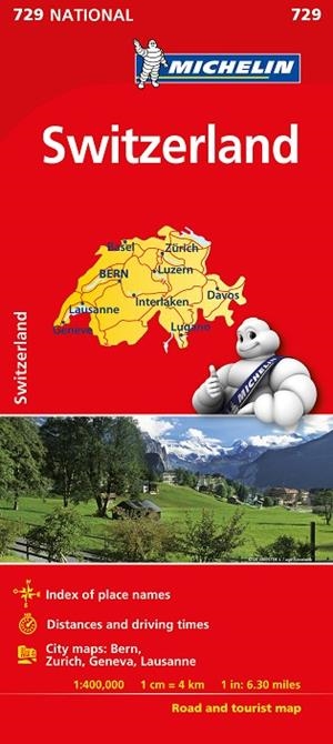 SUIZA(MAPA NATIONAL EDICIÓN 2019) | 9782067171640 | VARIOS AUTORES | Libreria Geli - Librería Online de Girona - Comprar libros en catalán y castellano