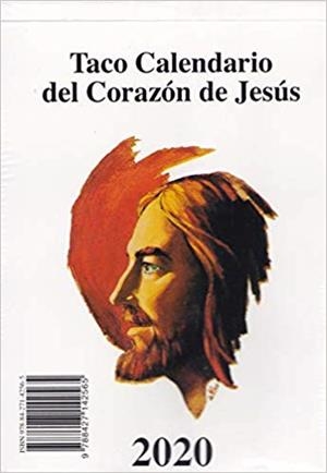 TACO CALENDARIO PARED DEL SAGRADO CORAZÓN DE JESÚS 2020 | 9788427142565 | SAGRADO CORAZÓN | Libreria Geli - Librería Online de Girona - Comprar libros en catalán y castellano