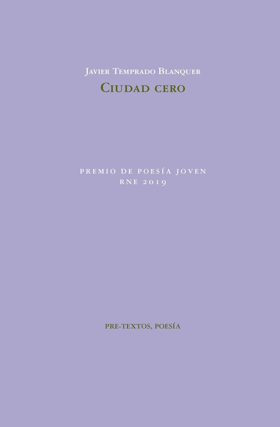 CIUDAD CERO | 9788417830755 | TEMPRADO BLANQUER,JAVIER | Llibreria Geli - Llibreria Online de Girona - Comprar llibres en català i castellà