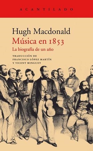 MÚSICA EN 1853.LA BIOGRAFÍA DE UN AÑO | 9788417346942 | MACDONALD,HUGH | Libreria Geli - Librería Online de Girona - Comprar libros en catalán y castellano