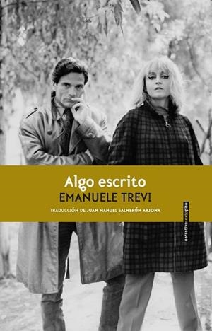 ALGO ESCRITO | 9788417517472 | TREVI,EMANUELE | Llibreria Geli - Llibreria Online de Girona - Comprar llibres en català i castellà