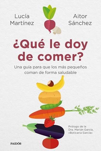 QUÉ LE DOY DE COMER?UNA GUÍA PARA QUE LOS MÁS PEQUEÑOS COMAN DE FORMA SALUDABLE | 9788449336157 | SÁNCHEZ GARCÍA,AITOR/MARTÍNEZ,LUCÍA | Libreria Geli - Librería Online de Girona - Comprar libros en catalán y castellano