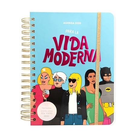 AGENDA DÍA /PÁGINA 2020 MDP | 9788417166533 | MODERNA DE PUEBLO | Libreria Geli - Librería Online de Girona - Comprar libros en catalán y castellano