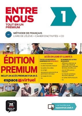 ENTRE NOUS-1(METHODE DE FRANÇAIS.LIVRE DE L'ÉLÈVE+CAHIER D'ACTIVITÉS+CD.EDICIÓN PREMIUM) | 9788417249731 | PRUVOST,NEIGE | Llibreria Geli - Llibreria Online de Girona - Comprar llibres en català i castellà