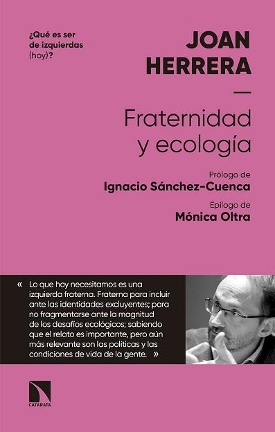 FRATERNIDAD Y ECOLOGÍA | 9788490978399 | HERRERA TORRES,JOAN | Libreria Geli - Librería Online de Girona - Comprar libros en catalán y castellano