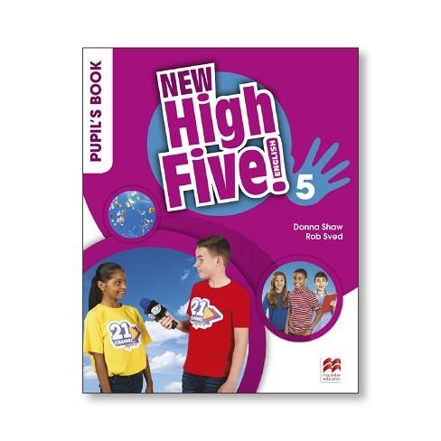 NEW HIGH FIVE 5(PUPIL'S BOOK) | 9781380011725 | SHAW,D./SVED,R. | Llibreria Geli - Llibreria Online de Girona - Comprar llibres en català i castellà