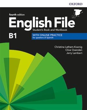 ENGLISH FILE INTERMEDIATE B1(STUDENT'S BOOK AND WORKBOOK WITH KEY PACK.FOURTH EDITION) | 9780194058063 | LATHAM-KOENIG,CHRISTINA/OXENDEN,CLIVE/LAMBERT,JERRY | Libreria Geli - Librería Online de Girona - Comprar libros en catalán y castellano