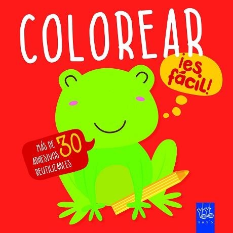 RANA.COLOREAR ¡ES FÁCIL! | 9788408166320 | YOYO | Llibreria Geli - Llibreria Online de Girona - Comprar llibres en català i castellà