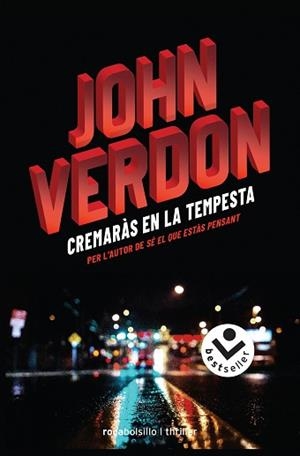 CREMARÀS EN LA TEMPESTA | 9788416859818 | VERDON,JOHN | Llibreria Geli - Llibreria Online de Girona - Comprar llibres en català i castellà
