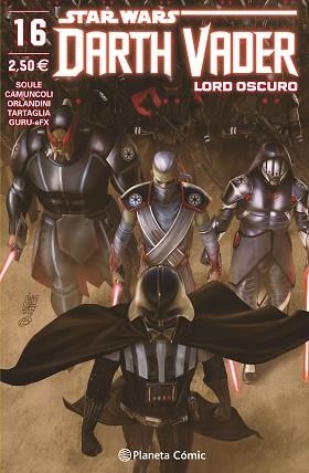 STAR WARS DARTH VADER LORD OSCURO Nº 16/25 | 9788491735564 | SOULE,CHARLES/CAMUNCOLI,GIUSEPPE | Llibreria Geli - Llibreria Online de Girona - Comprar llibres en català i castellà