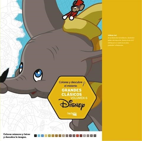 COLOREA Y DESCUBRE EL MISTERIO-GRANDES CLÁSICOS DISNEY VOLUMEN 6 | 9788417586362 | Llibreria Geli - Llibreria Online de Girona - Comprar llibres en català i castellà