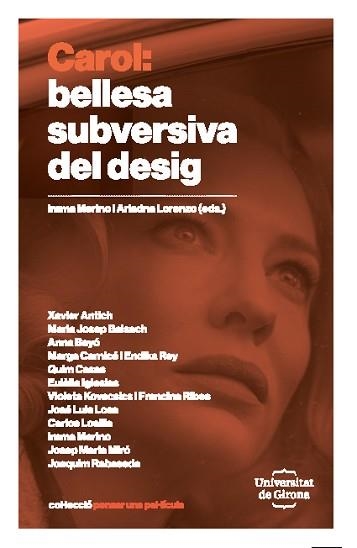 CAROL.BELLESA SUBVERSIVA DEL DESIG | 9788499844800 | A.A.D.D. | Llibreria Geli - Llibreria Online de Girona - Comprar llibres en català i castellà
