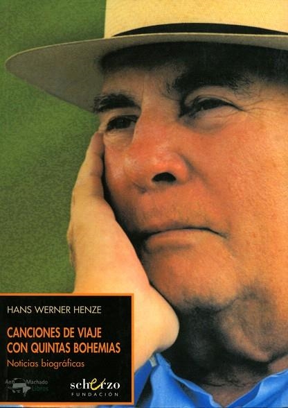 CANCIONES DE VIAJE CON QUINTAS BOHEMIAS | 9788477744399 | WERNER HENZE,HANS | Libreria Geli - Librería Online de Girona - Comprar libros en catalán y castellano