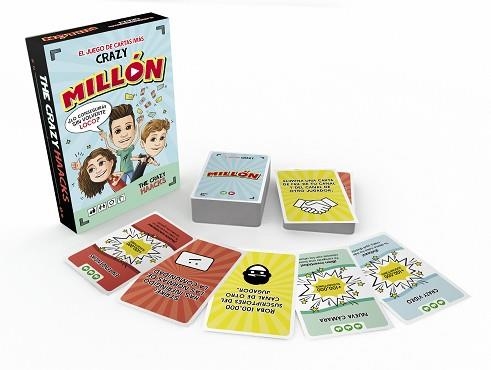 MILLÓN.EL JUEGO MÁS CRAZY (THE CRAZY HAACKS) | 9788417922269 | THE CRAZY HAACKS | Libreria Geli - Librería Online de Girona - Comprar libros en catalán y castellano