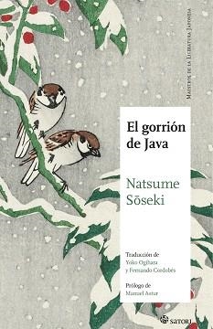 EL GORRIÓN DE JAVA | 9788417419318 | SOSEKI,NATSUME | Libreria Geli - Librería Online de Girona - Comprar libros en catalán y castellano