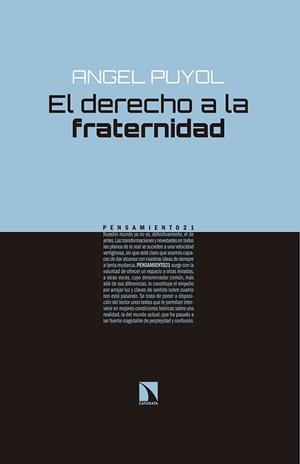 EL DERECHO A LA FRATERNIDAD | 9788490972700 | PUYOL GONZÁLEZ,ANGEL | Llibreria Geli - Llibreria Online de Girona - Comprar llibres en català i castellà