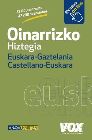 OINARRIZKO HIZTEGIA EUSKARA-GAZTELANIA/CASTELLANO-EUSKARA | 9788499741369 | Libreria Geli - Librería Online de Girona - Comprar libros en catalán y castellano
