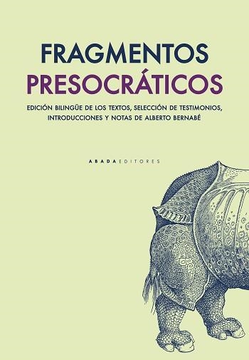 FRAGMENTOS PRESOCRÁTICOS | 9788417301507 | Llibreria Geli - Llibreria Online de Girona - Comprar llibres en català i castellà