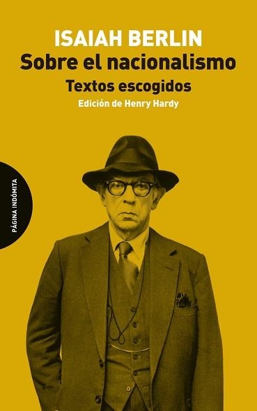 SOBRE EL NACIONALISMO.TEXTOS ESCOGIDOS | 9788494999239 | BERLIN,ISAIAH | Llibreria Geli - Llibreria Online de Girona - Comprar llibres en català i castellà