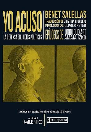 YO ACUSO.LA DEFENSA EN JUICIOS POLÍTICOS | 9788497438704 | SALELLAS,BENET | Llibreria Geli - Llibreria Online de Girona - Comprar llibres en català i castellà