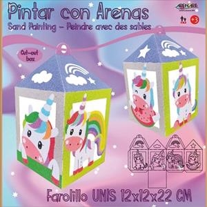 SAND PAINTING KIT FAROLA UNICORNIO | 8437004931740 | Llibreria Geli - Llibreria Online de Girona - Comprar llibres en català i castellà