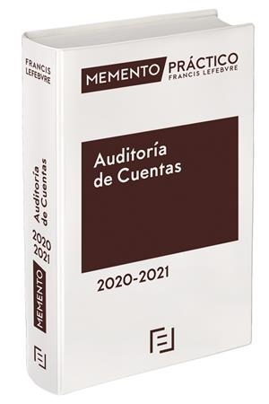 MEMENTO PRACTICO DE AUDITORÍA DE CUENTAS 2020-2021 | 9788417317218 |   | Llibreria Geli - Llibreria Online de Girona - Comprar llibres en català i castellà
