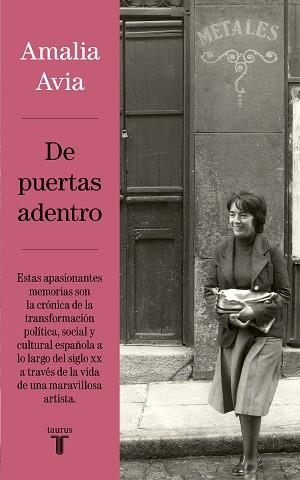 DE PUERTAS ADENTRO | 9788430623297 | AVIA,AMALIA | Llibreria Geli - Llibreria Online de Girona - Comprar llibres en català i castellà