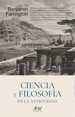 CIENCIA Y FILOSOFÍA EN LA ANTIGÜEDAD | 9788434431591 | FARRINGTON,BENJAMIN | Libreria Geli - Librería Online de Girona - Comprar libros en catalán y castellano
