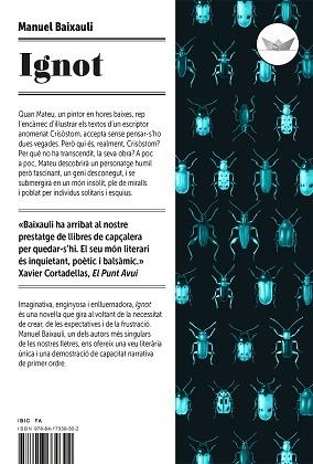 IGNOT(PREMI LLIBRETER 2020 LITERATURA CATALANA) | 9788417339302 | BAIXAULI,MANUEL | Llibreria Geli - Llibreria Online de Girona - Comprar llibres en català i castellà