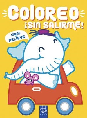 COLOREO ¡SIN SALIRME! ELEFANTE | 9788408218999 | Llibreria Geli - Llibreria Online de Girona - Comprar llibres en català i castellà