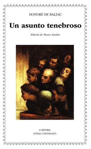 UN ASUNTO TENEBROSO | 9788437640730 | BALZAC,HONORÉ DE | Libreria Geli - Librería Online de Girona - Comprar libros en catalán y castellano