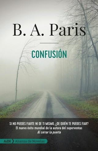 CONFUSIÓN  | 9788491818540 | PARIS,B. A. | Llibreria Geli - Llibreria Online de Girona - Comprar llibres en català i castellà