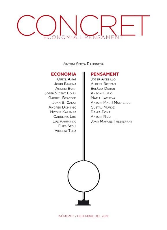 CONCRET.ECONOMIA I PENSAMENT 1 | 9788417469191 | A.A.D.D. | Libreria Geli - Librería Online de Girona - Comprar libros en catalán y castellano