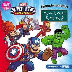 LOS VENGADORES.APRENDE LAS LETRAS(LEO CON MARVEL - NIVEL 1 PLUS) | 9788417630522 | Libreria Geli - Librería Online de Girona - Comprar libros en catalán y castellano