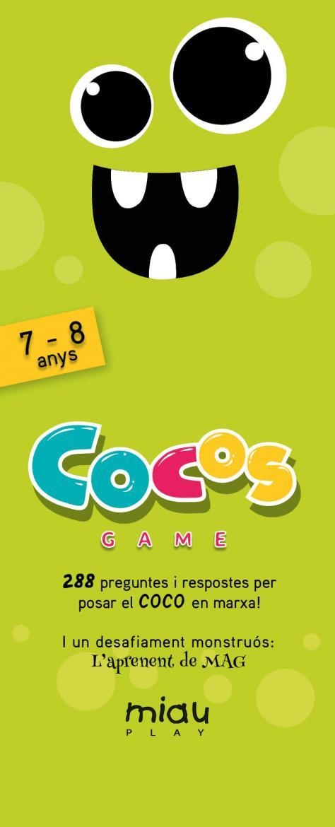 COCOS GAME 7-8 ANYS | 9788416082285 | OROZCO, MARÍA JOSÉ/RAMOS, ÁNGEL MANUEL/RODRÍGUEZ, CARLOS MIGUEL | Libreria Geli - Librería Online de Girona - Comprar libros en catalán y castellano