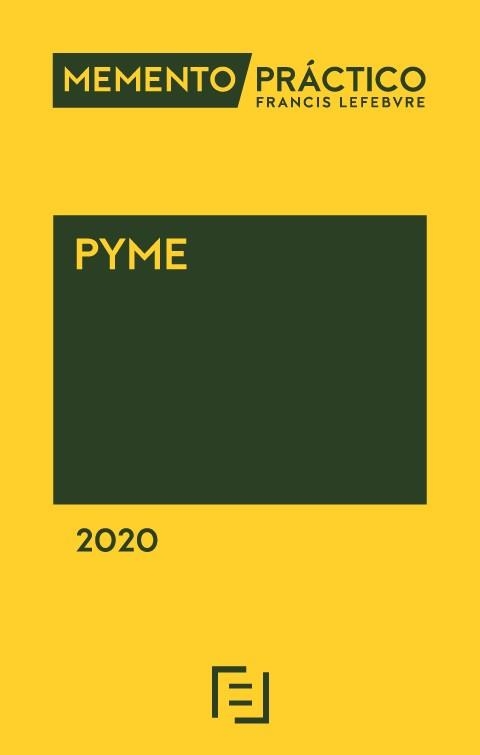 MEMENTO PRÁCTICO PYME(EDICIÓN 2020) | 9788418190186 |   | Libreria Geli - Librería Online de Girona - Comprar libros en catalán y castellano
