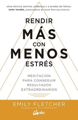 RENDIR MÁS CON MENOS ESTRÉS | 9788484458401 | FLETCHER,EMILY | Libreria Geli - Librería Online de Girona - Comprar libros en catalán y castellano