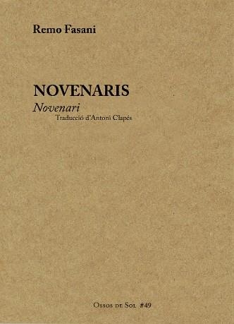 NOVENARIS | 9788412008333 | FASANI, REMO | Libreria Geli - Librería Online de Girona - Comprar libros en catalán y castellano