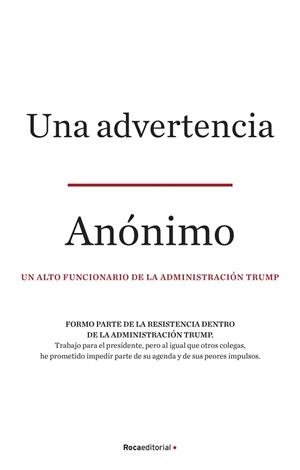 UNA ADVERTENCIA | 9788418249129 | ANÒNIM | Llibreria Geli - Llibreria Online de Girona - Comprar llibres en català i castellà