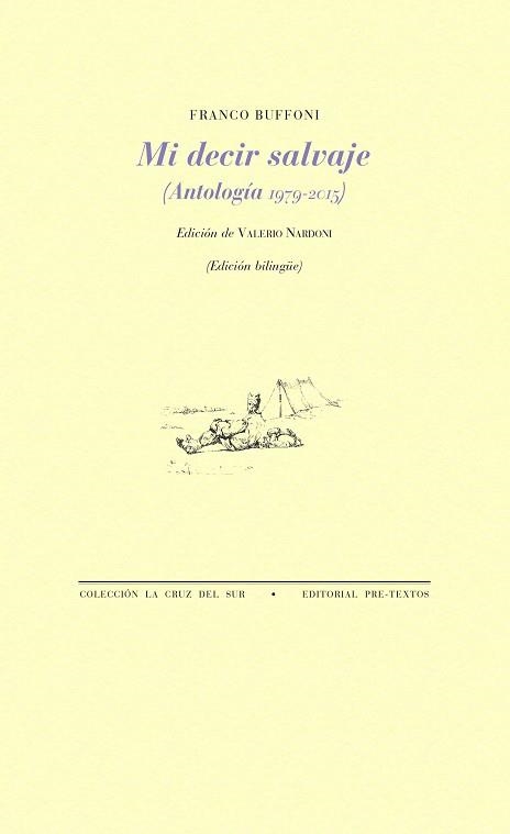 MI DECIR SALVAJE(ANTOLOGÍA 1979-2015) | 9788417830854 | BUFFONI,FRANCO | Llibreria Geli - Llibreria Online de Girona - Comprar llibres en català i castellà